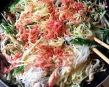 桜エビ香る☆しらたきdeポン酢焼きそば！作り方6写真