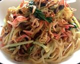 桜エビ香る☆しらたきdeポン酢焼きそば！作り方8写真