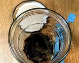 ジャム瓶で☆カフェラテ・シェケラート作り方1写真