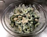 鶏むね肉とゴーヤのマヨヨーグルトサラダ作り方3写真