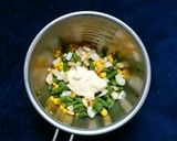 いんげん&コーン＆ちくわマヨ作り方4写真