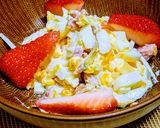 いちごチーズたまごのオープントースト作り方2写真