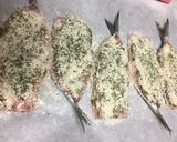 イワシのジェノベーゼ ソースパン粉焼き作り方4写真