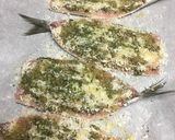 イワシのジェノベーゼ ソースパン粉焼き作り方5写真