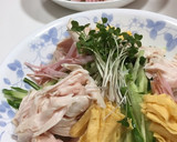 焼きそば麺で、タレも速攻の冷やし中華♪作り方6写真