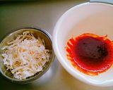 美味♡さきいかのコチュジャン和え作り方1写真