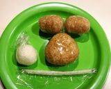 くまのがっこう ♡ しあわせ キャラ弁作り方2写真