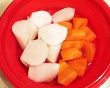 超 簡単☆レンジ6分で煮物！作り方1写真