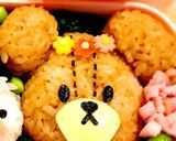 くまのがっこう ♡ しあわせ キャラ弁作り方5写真
