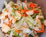 常備菜にも♪野菜たっぷり中華サラダ作り方2写真