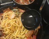 ★男鍋風★ペスカトーレ魚介のトマトパスタ作り方18写真