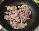 豚肉とズッキーニのオイスターソース炒め作り方2写真