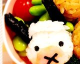 くまのがっこう ♡ しあわせ キャラ弁作り方6写真