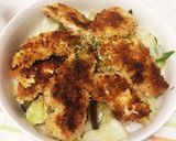 しっかり味の揚げ焼きささみ丼★作り方8写真