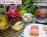 野菜に熱いドレッシングをまぜまぜサラダ作り方1写真