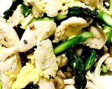 アスパラ ささみ 鶏肉 塩炒め QC簡単作り方5写真