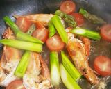イタリアン風エビと野菜の酒蒸し作り方6写真