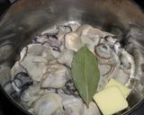 かきとほうれん草のグラタン作り方2写真