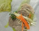 野菜たっぷりヘルシー♪レタス巻きしゃぶ♪作り方7写真