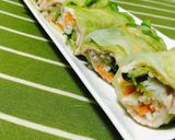 野菜たっぷりヘルシー♪レタス巻きしゃぶ♪作り方9写真