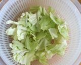 朝食に♡簡単 キャベツと卵の炒め物♡作り方1写真
