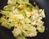 朝食に♡簡単 キャベツと卵の炒め物♡作り方3写真