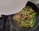 牛肉とピーマンオイスターソース炒め☆作り方7写真