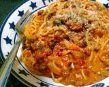 絶賛！！クリーミー・ミートソースパスタ☆作り方7写真