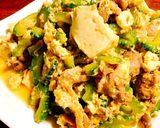 ズッキーニと茄子の豚キムチ炒め♡作り方5写真