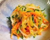 デリ風常備菜♡もやしのごま味噌酢和え♪作り方4写真