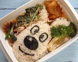 アンパンマン…のおにぎり弁当作り方1写真