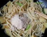 ジャガイモとアスパラのチキンクリーム麺！作り方6写真