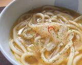 スープも飲めるペペロンチーノうどん作り方10写真