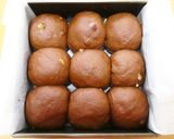 HBオレンジピールチョコレートちぎりパン作り方15写真