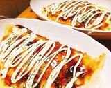 【簡単】ヘルシーキャベツのお好み焼き風♡作り方7写真