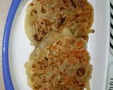野菜嫌いな子の離乳食後期☆お好み焼き風作り方6写真