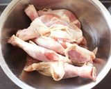 簡単♡若鶏骨付モモ肉の照焼き作り方2写真