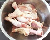 簡単♡若鶏骨付モモ肉の照焼き作り方3写真