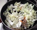 白菜で✿オイマヨソース焼きそば作り方1写真
