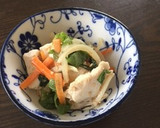 初夏に～鶏ささみのマヨ大葉マリネ作り方3写真