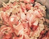 豚肉ともやしとニラのうまうまスープ作り方5写真