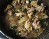 鶏肉のネギすっぱ煮作り方4写真