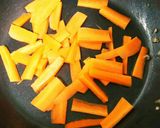 のんびり妊活★食べるラー油の豚こま炒め作り方3写真