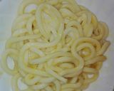 1ディッシュうどんパスタ♡カルボナーラ風作り方4写真