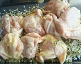 鶏モモ肉のレモンパン粉焼き作り方4写真