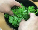 ★チキンと季節の根菜ソテー★パクチー添え作り方8写真