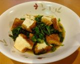 レタスの外葉と 厚揚げ作り方4写真