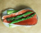 鮭と野菜のオーブンシート包み作り方2写真