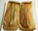 鮭と野菜のオーブンシート包み作り方5写真
