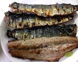 お魚売り場で思いついた、焼き鯖寿司作り方1写真